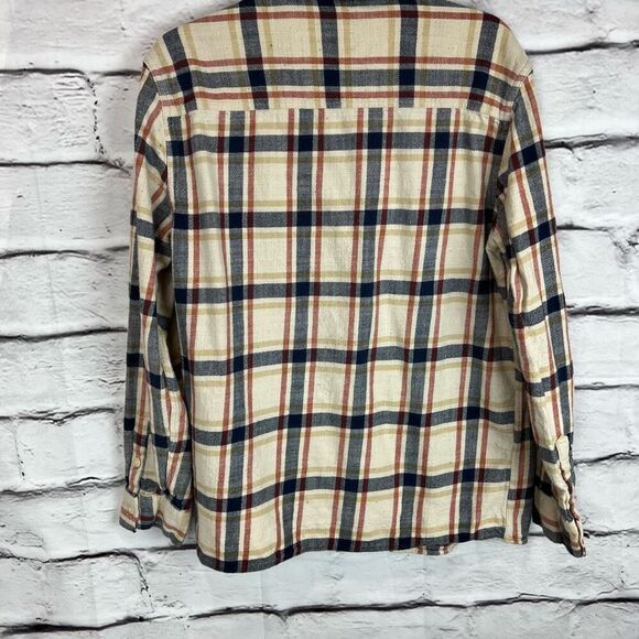 Zara Men's Plaid Flannel Button-Down Shirt Multicolor Size L - Picture 7 of 7